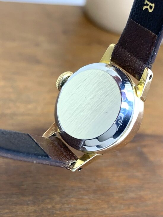 Omega De Ville Women\'s Watch Swiss Mechanical Vintage 1964 Brown Leather 19mm main image 8
